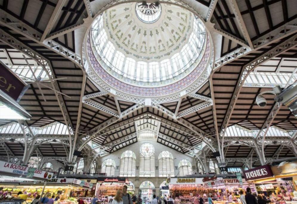 Central Market Beautiful Loft Valencia Ngoại thất bức ảnh